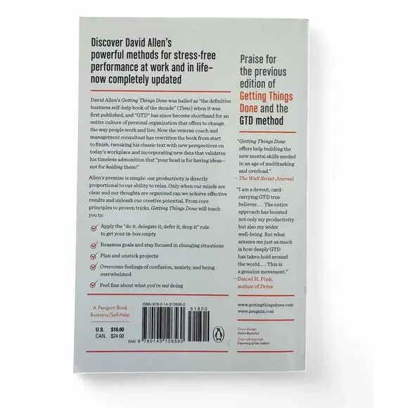 Getting Things Done: The Art of Stress-Free Productivity - Picture 2 of 4